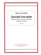 Canto Delle Terre Redente : Eleborazione Per Coro Misto E Pianoforte Di Giuliano Goruppi.