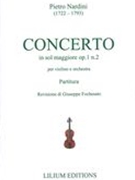 Concerto In Sol Maggiore, Op. 1 N. 2 : Per Violino E Orchestra / edited by Giuseppe Fochesato.