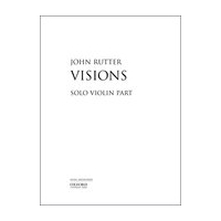Visions : For Upper-Voice Choir and Solo Violin, With Harp and Strings (Or Organ).