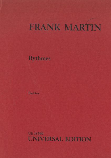 Rythmes : For Orchestra.