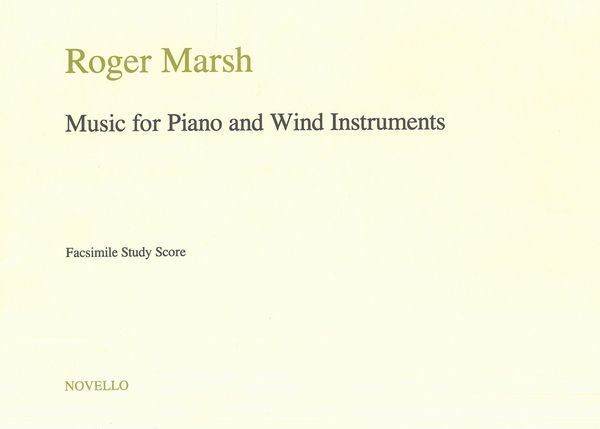 Music For Piano and Wind Instruments.