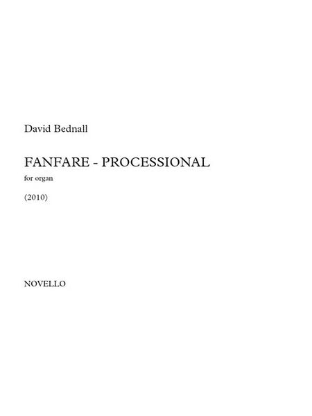 Fanfare-Processional : For Organ (2010).