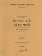 Sonate, Arie Et Correnti, Op. 3 (Venezia, 1642).