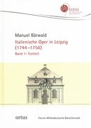 Italienische Oper In Leipzig (1744-1756).