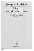 Triptic De Mosén Cinto : Para Soprano Y Orquesta.