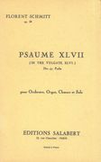 Psalm 47 : For Soprano, 2 SATB Choirs, Organ, and Orchestra.