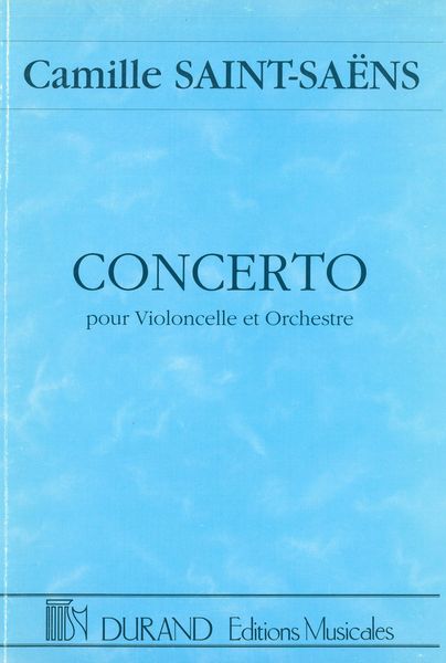 Concerto, Op. 33 : Pour Violoncelle Et Orchestre (1872).