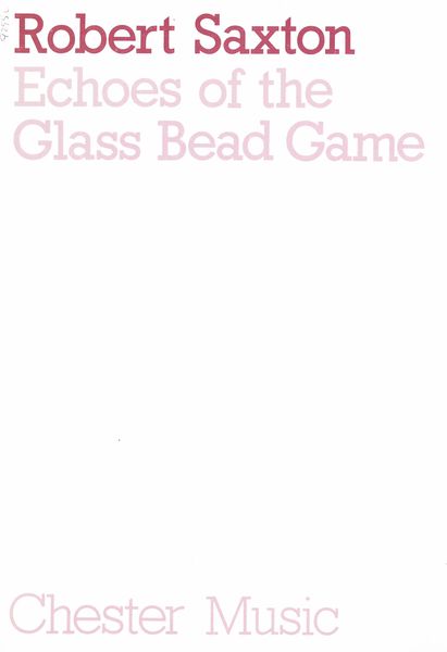 Echoes of The Glass Bead Game : For Wind Quinete.