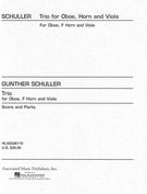 Trio : For Oboe, F Horn and Viola.