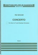 Concerto : For Horn and Chamber Orchestra.