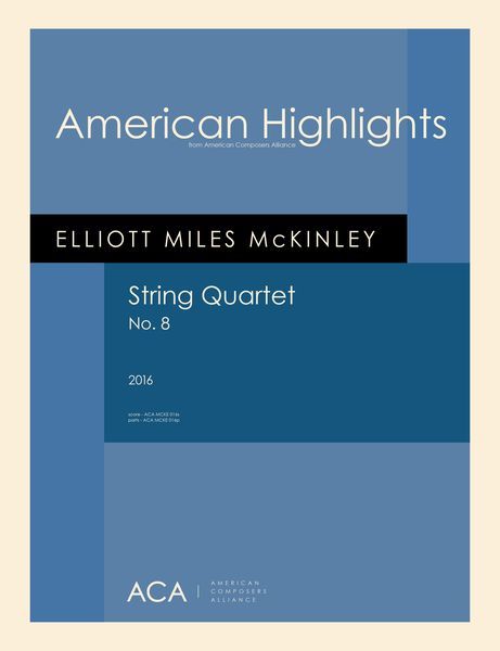 String Quartet No. 8 (2016).