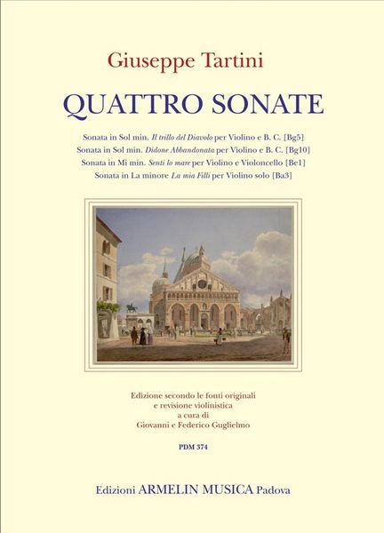 Quattro Sonate / edited by Giovanni E Federico Guglielmo.