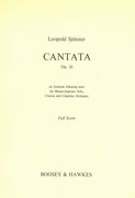 Cantata, Op. 20 On German Folksong Texts : For Mezzo-Soprano Solo, Chorus and Chamber Orchestra.