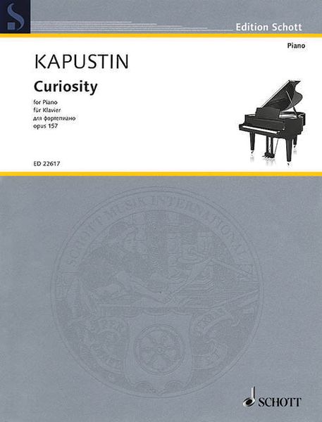Curiosity, Op. 157 : For Piano (2015) - Authorized Edition.