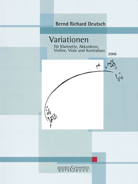 Variationen : Für Klarinette, Akkordeon, Violine, Viola und Kontrabass (2006).