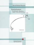 Variationen : Für Klarinette, Akkordeon, Violine, Viola und Kontrabass (2006).