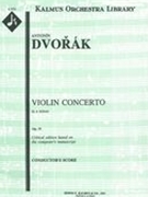 Concerto In A Minor, Op. 53/B. 108 : For Violin & Orchestra / Ed. by Otakar Sourek.
