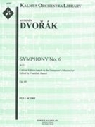 Symphony No. 6 In D, Op. 60/B. 112 : For Orchestra.