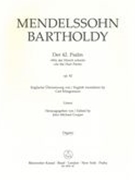 42. Psalm (Wie der Hirsch Schreit=As The Hart Pants), Op. 42 / edited by John Michael Cooper.