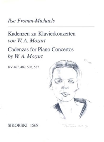 Kadenzen Zu Klavierkonzerten von Wolfgang Amadeus Mozart.
