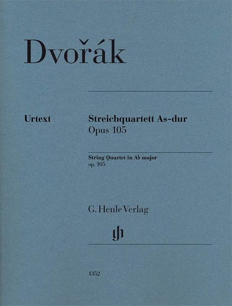 Streichquartett As-Dur, Op. 105 / edited by Peter Jost.
