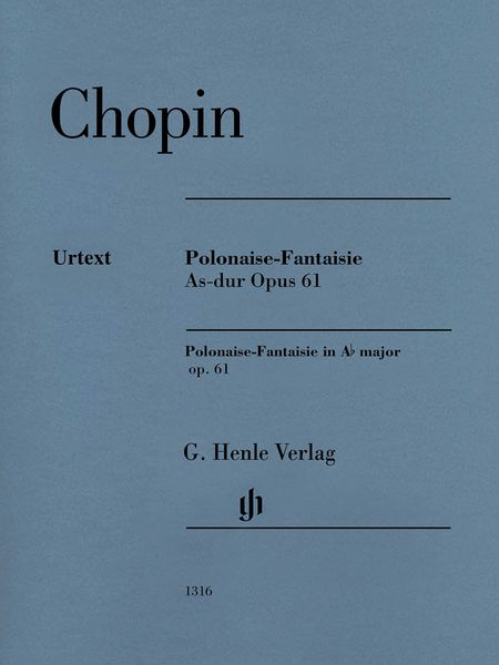 Polonaise-Fantaisie As-Dur, Op. 61 : For Piano / edited by Ewald Zimmermann.