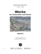 Werke Für Violoncello und Klavier, Band II / edited by Richard and Tilman Klemm.