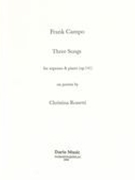 Three Songs, Op. 141 : For Soprano and Piano (2014-15).