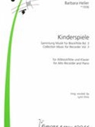 Kinderspiele : Collection Music For Recorder, Vol. 3 / edited by Lynn Elms.