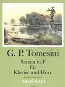 Sonata In F : Für Klavier und Horn / Giovanni Paolo Tomesini.