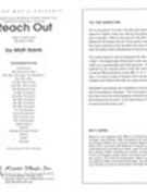 Reach Out : For Jazz Band - Score Only.