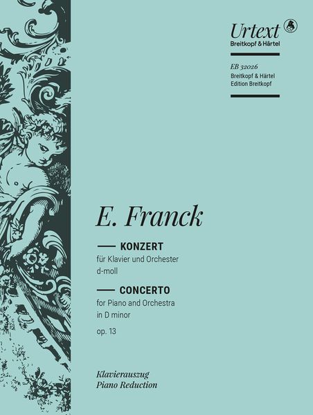 Konzert D-Moll, Op. 13 : Für Klavier und Orchester - Piano reduction / edited by James Tocco.