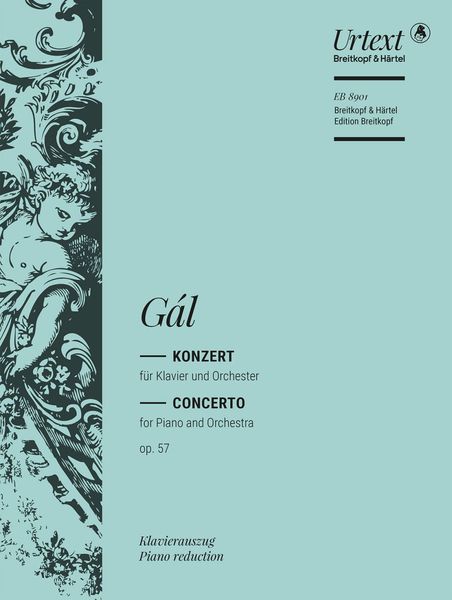 Konzert, Op. 57 : Für Klavier und Orchester - reduction For 2 Pianos / Ed. Anthony Fox.