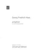 Antiphon : Für Zwei Kontrabassklarinetten (2008).