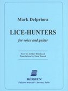 Lice-Hunters : For Voice and Guitar.