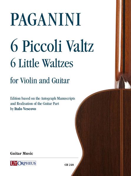 6 Piccoli Valtz : For Violin and Guitar / edited by Italo Vescovo.