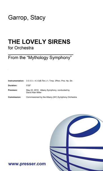 Mythology Symphony, Movement III : The Lovely Sirens (2010).