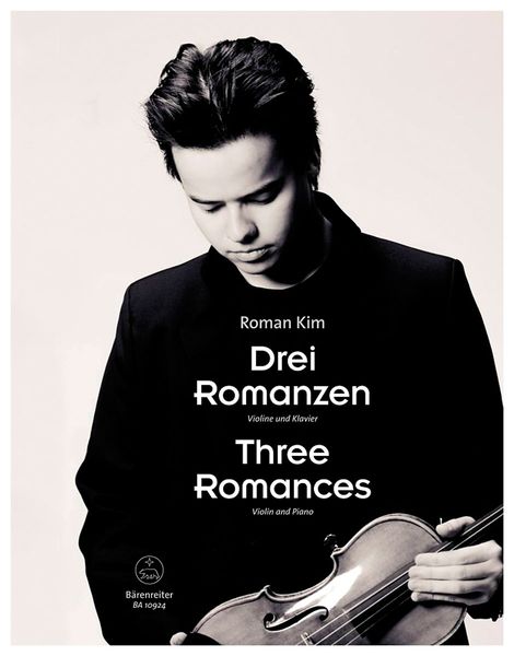 Drei Romanzen : Für Violine und Klavier.