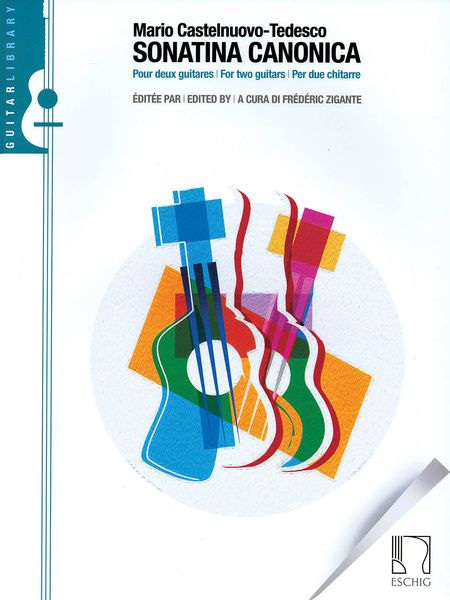 Sonatina Canonica : For Two Guitars / edited by Frédéric Zigante.