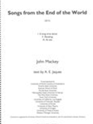 Songs From The End of The World : For Soprano and Wind Ensemble (2015).