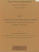 Thematic Locator For Mozart's Works : As Listed In Koechel's Chronologisch-Thematisches Verzeichnis.