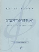 Concerto Pour Piano : Pour Piano Et Orchestre.
