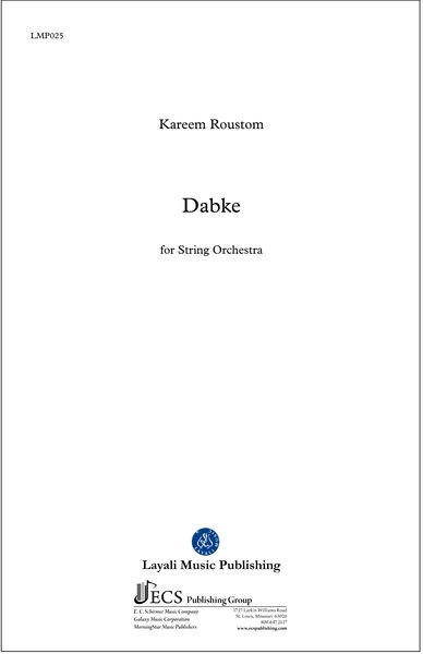 Dabke : For String Orchestra (2014).