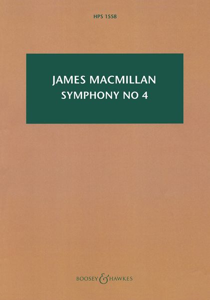 Symphony No. 4 : For Orchestra (2014-15).