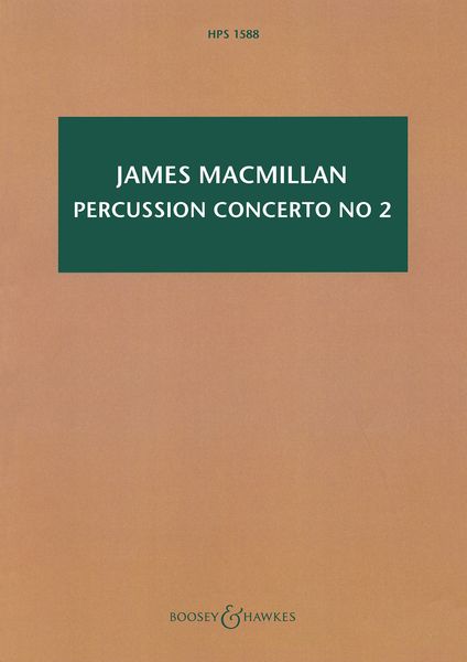 Percussion Concerto No. 2 (2014).