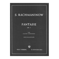 Fantasie, Op. 7 : Für Klavier Vierhändig.