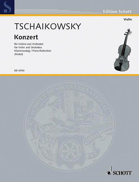 Konzert, Op. 35 : Für Violine und Orchester - Piano reduction.