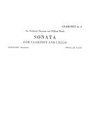 Sonata : For Clarinet In A and Cello.