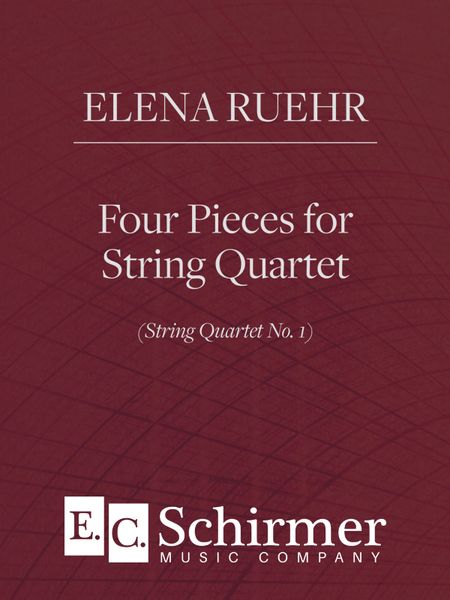 Four Pieces For String Quartet (String Quartet No. 1) (1991).