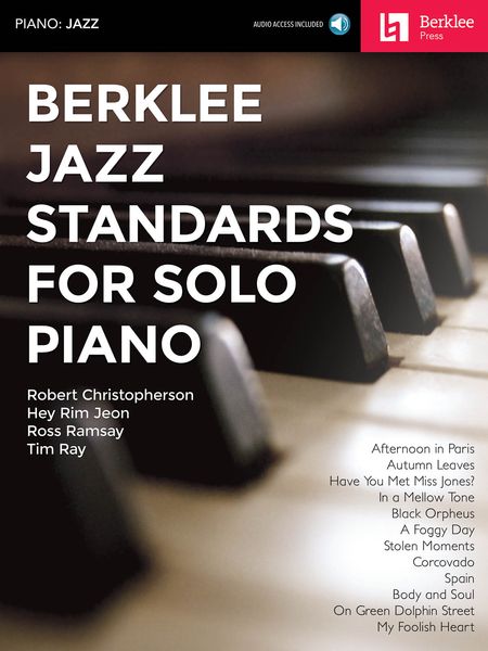 Berklee Jazz Standards For Solo Piano.